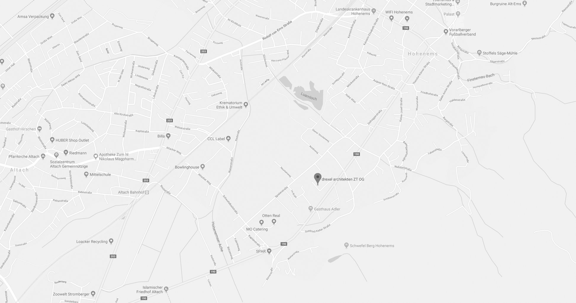 google map drexel architekten