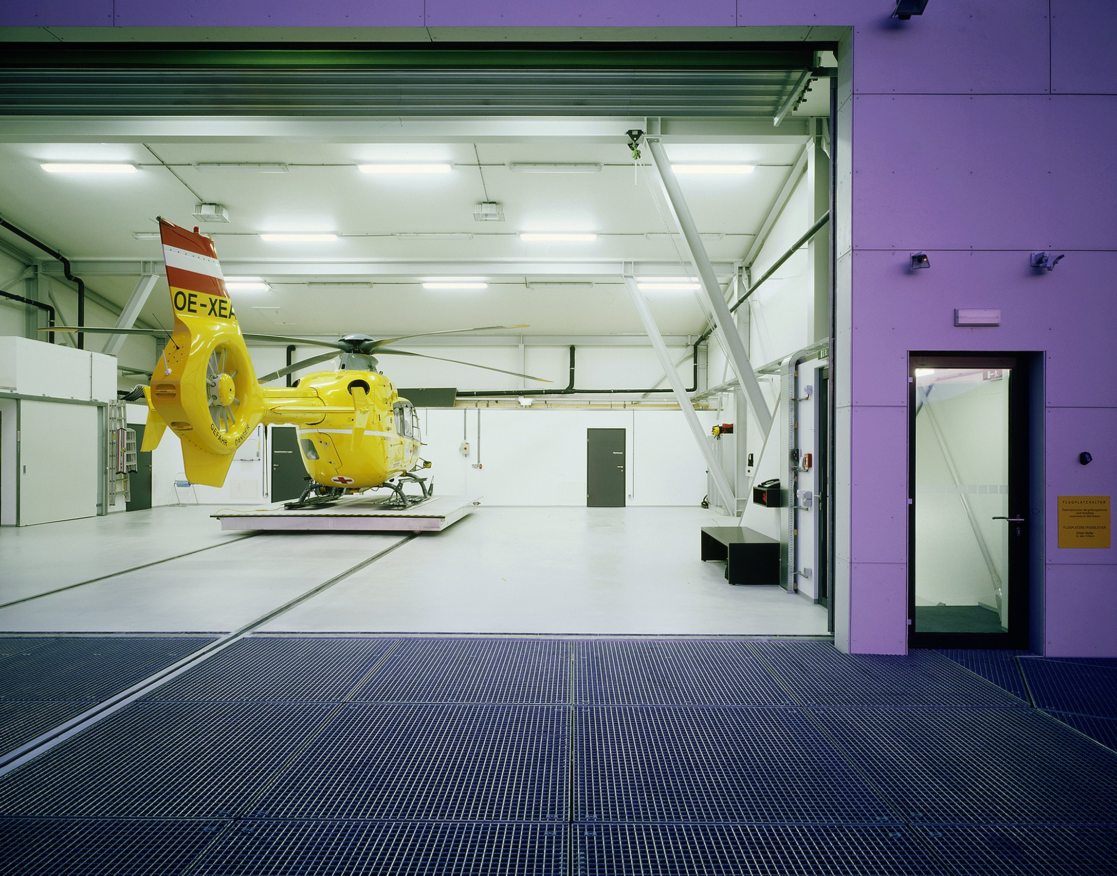 Hangar, Heliport, Nenzing  drexel architekten